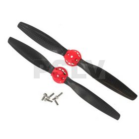 350QX02-R  Xtreme Productions Carbon Blade pair normal/reverse Red 350QX  